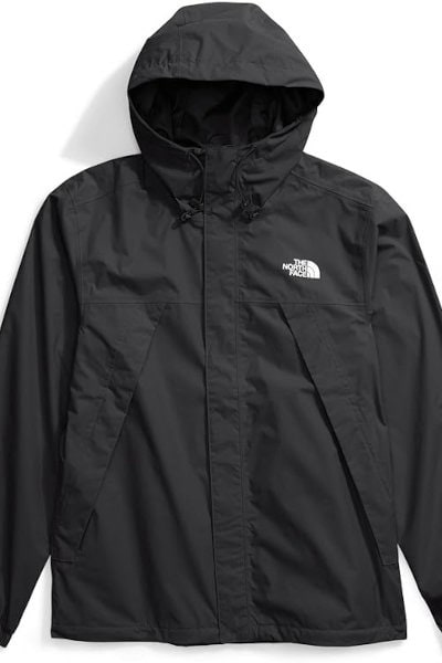 THE NORTH FACE Herren Antora Jacke in Schwarz – zuverlässiger Wetterschutz für Trekkingtouren und Reisen durch Nepals Klimazonen