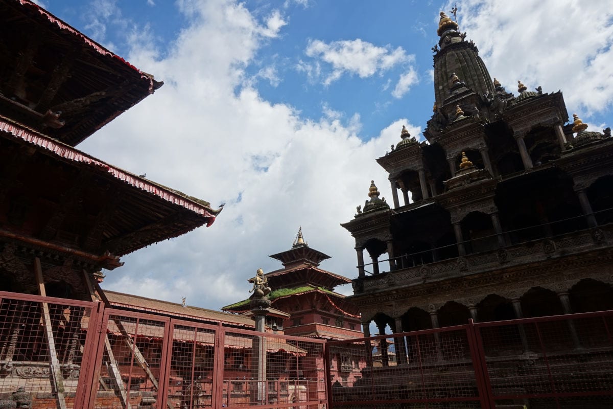 Historische Tempelanlagen in Kathmandu als Zeugnis von Nepals Geschichte