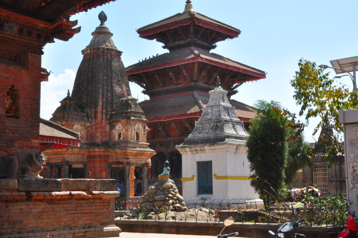 Hinduistische Tempel am Patan Durbar Square